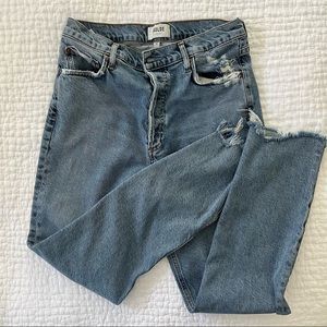 AGOLDE Nico High Rise Jeans in Rooted